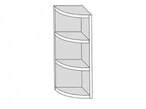 19.30.0р Полка угловая (h=913) радиусная  ЛДСП УНИ в Верхнем Тагиле - verhnij-tagil.magazin-mebel74.ru | фото