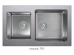 Мойка комбинированная Tolero twist TTS-840 Серый 701 в Верхнем Тагиле - verhnij-tagil.magazin-mebel74.ru | фото