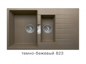 Мойка кварцевая Tolero Loft TL-860 Темно-бежевый 823 в Верхнем Тагиле - verhnij-tagil.magazin-mebel74.ru | фото